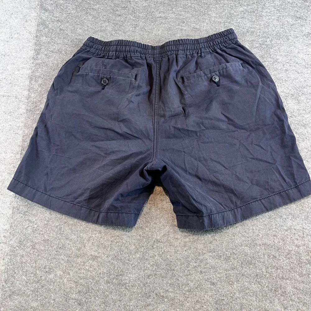 J. Crew Mens Dock Shorts Navy Blue Preppy Casual Summer Small 6 Inch Inseam - Picture 2 of 7